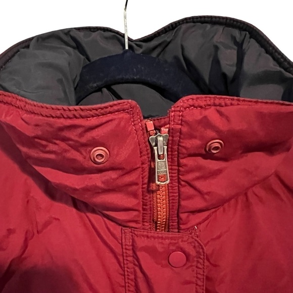 Patagonia Women's Parka Jacket Red Burgundy Size Small Mid Length Insulated coat - Picture 8 of 12